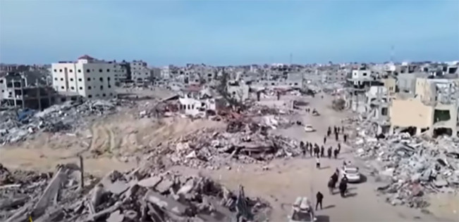 Hancur-hancuran di Gaza! 61.709 orang Tewas Ribuan Hilang di Reruntuhan, Besok Israel Bebaskan 369 Tahanan